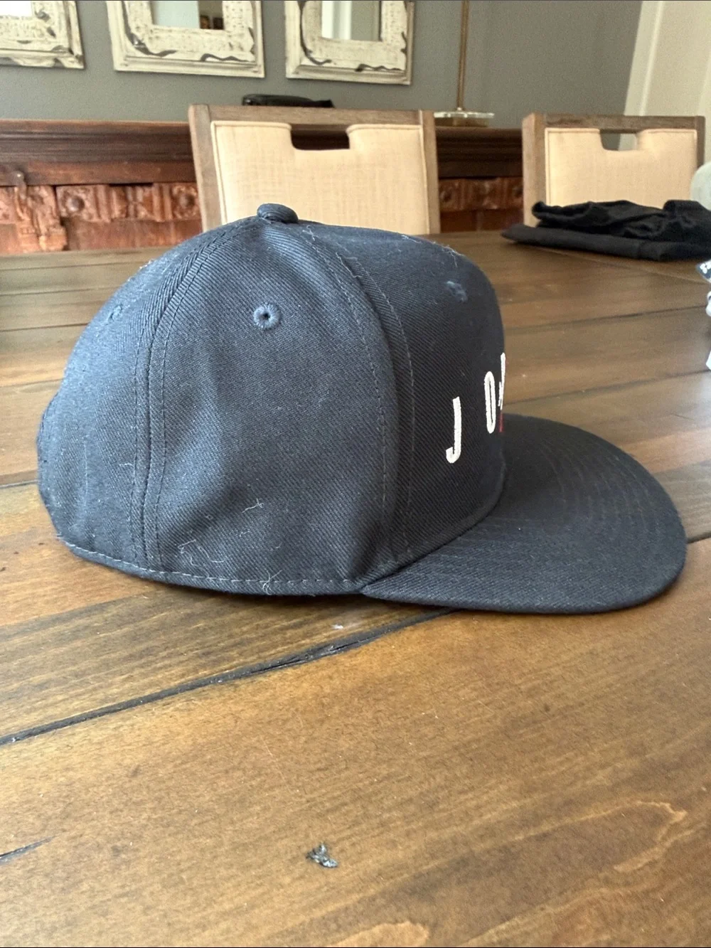 Jordan Youth Black Snapback Hat
